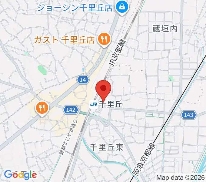 古川皓一バイオリン工房の地図
