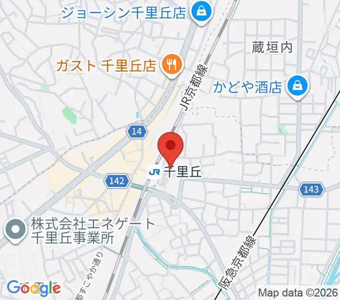 古川皓一バイオリン工房の地図