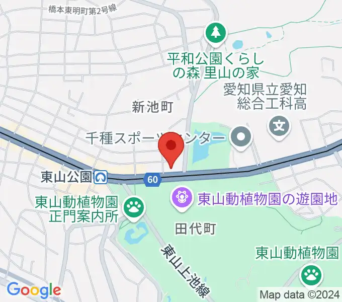 磯貝工房の地図