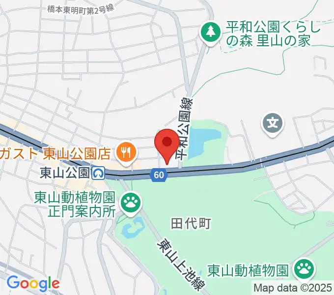 磯貝工房の地図