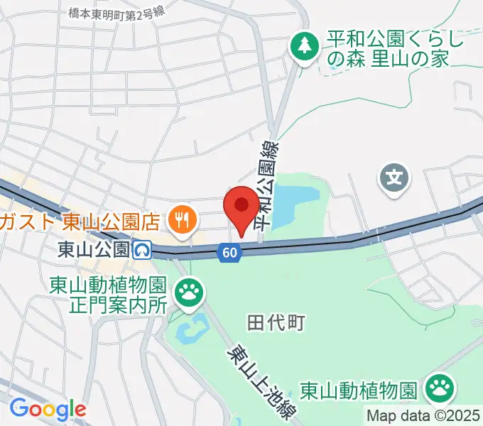 磯貝工房の地図