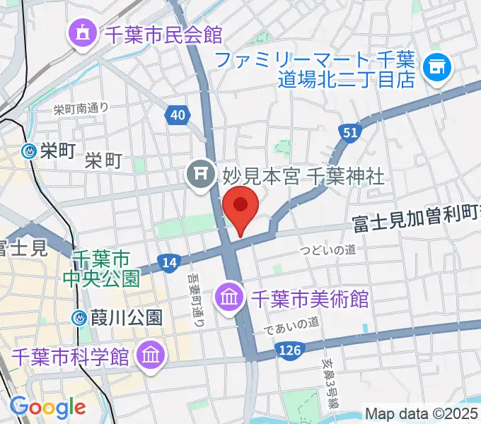 ルイジアナ・ギターズの地図