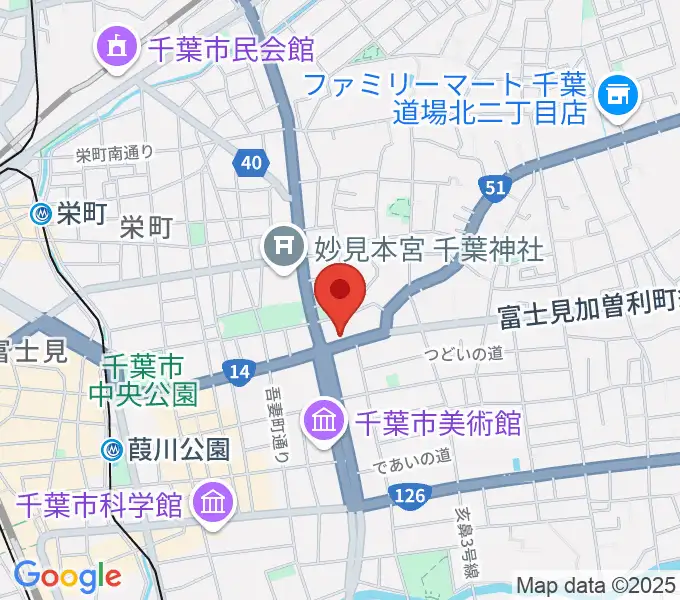 ルイジアナ・ギターズの地図