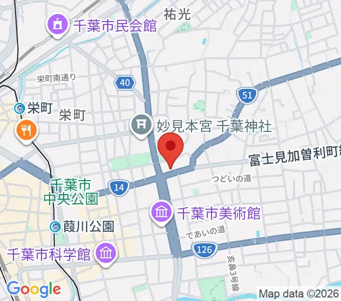 ルイジアナ・ギターズの地図