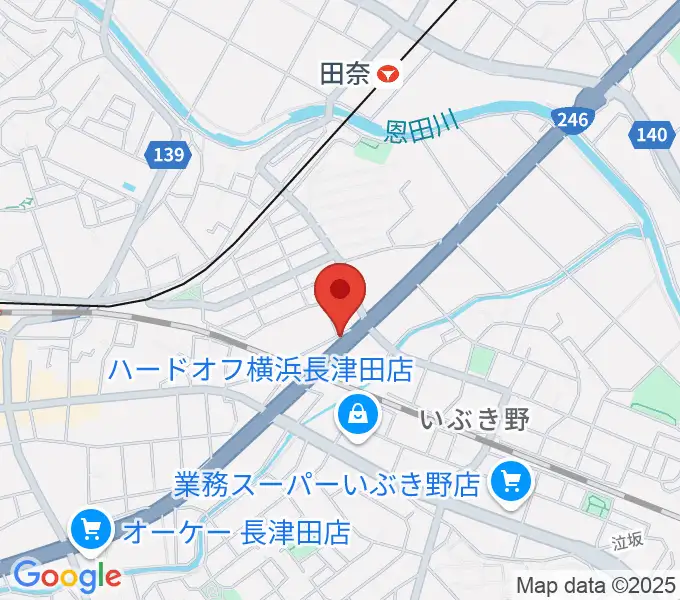 管楽器工房 ブレーザーシュトラッセの地図