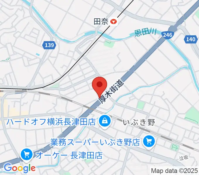 管楽器工房 ブレーザーシュトラッセの地図