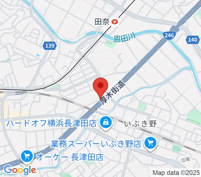 管楽器工房 ブレーザーシュトラッセの地図