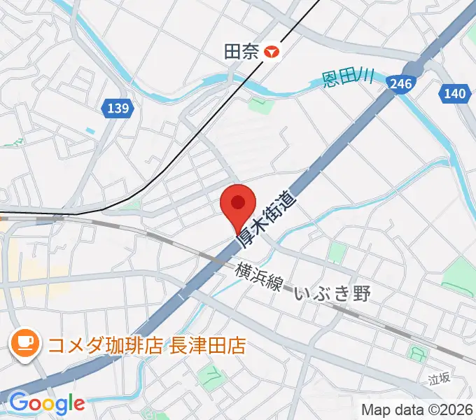管楽器工房 ブレーザーシュトラッセの地図