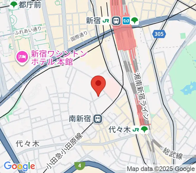 絃楽器のイグチの地図