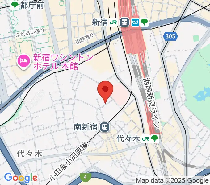 絃楽器のイグチの地図