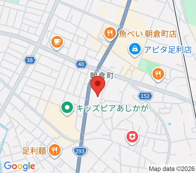 いとろ和楽器店の地図