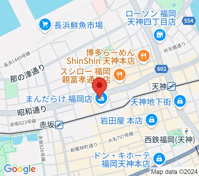 イズタ・バイオリンの地図