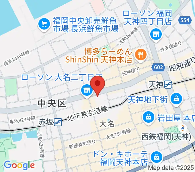 イズタ・バイオリンの地図