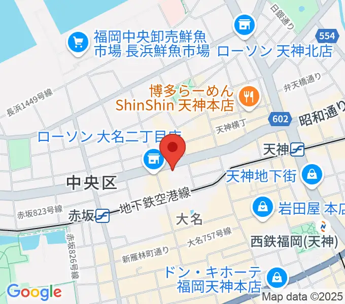 イズタ・バイオリンの地図