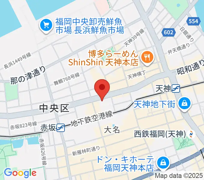 イズタ・バイオリンの地図