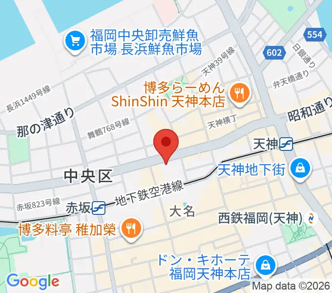 イズタ・バイオリンの地図