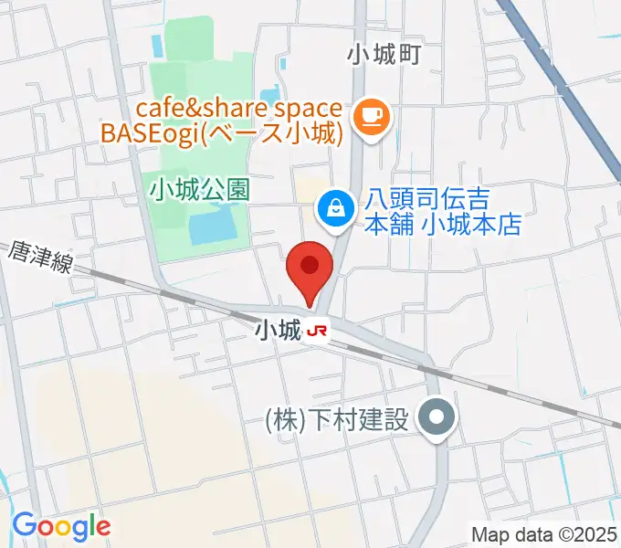 KANファクトリーの地図