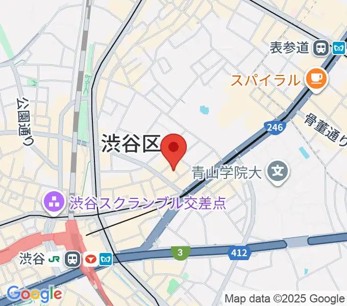 ネロ楽器の地図