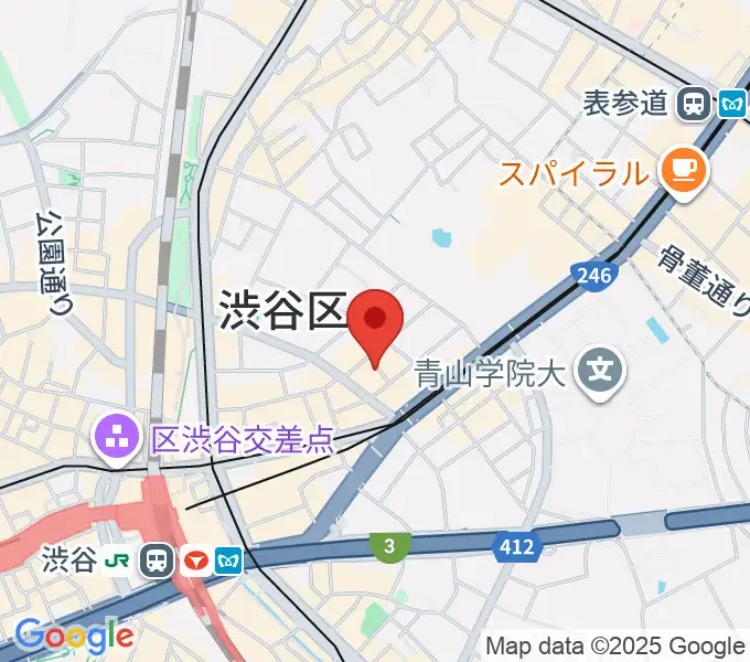 ネロ楽器の地図