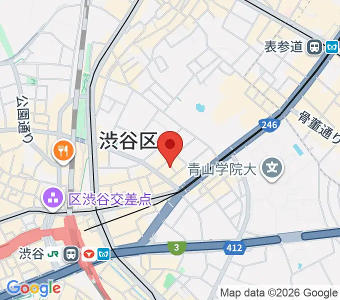 ネロ楽器の地図