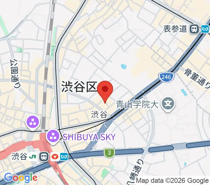 ネロ楽器の地図