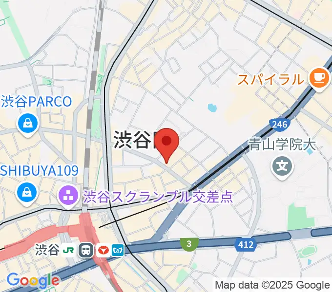 ニコニコギターズの地図
