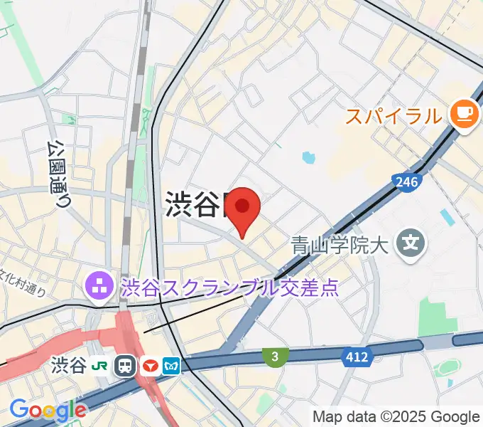 ニコニコギターズの地図