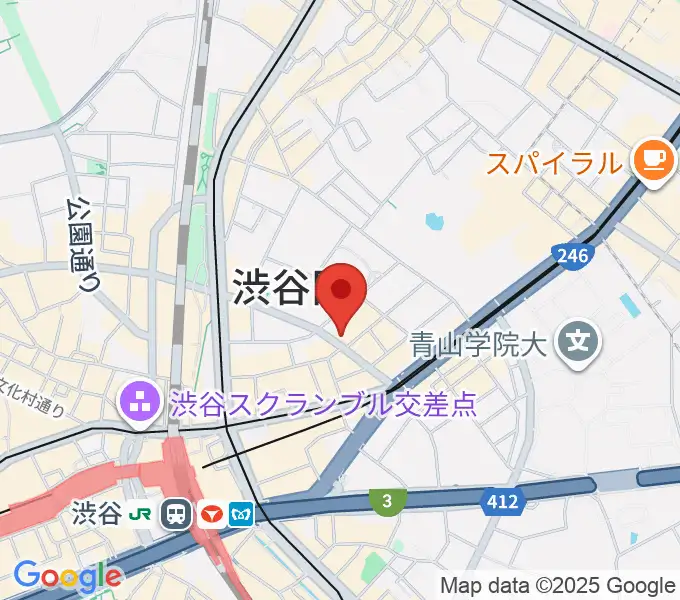 ニコニコギターズの地図