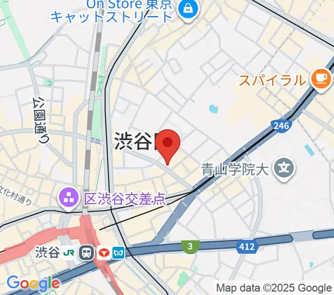 ニコニコギターズの地図