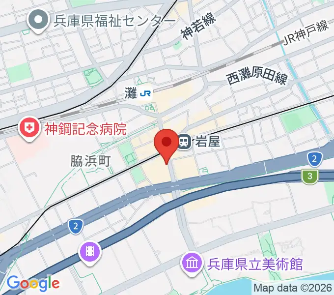 ゼーレ弦楽器工房の地図