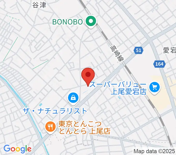 アーモンドグリーンの地図