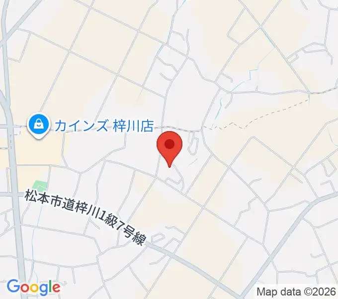 エンジェルスハープ工房 オフィスドルチェの地図