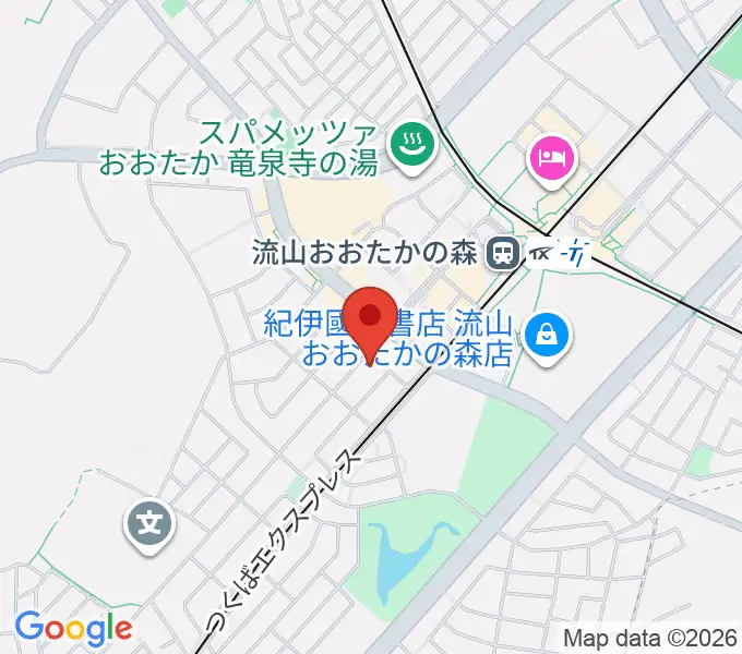 弦楽器専門店アントニオの地図