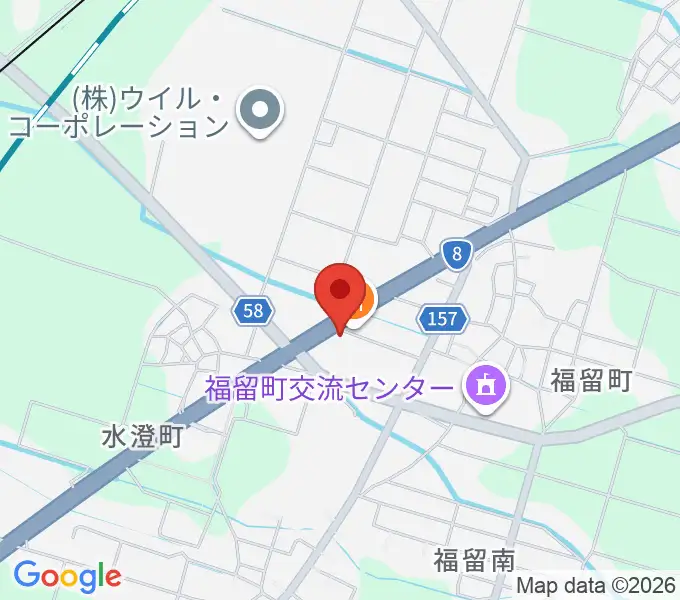 浅野太鼓楽器店の地図