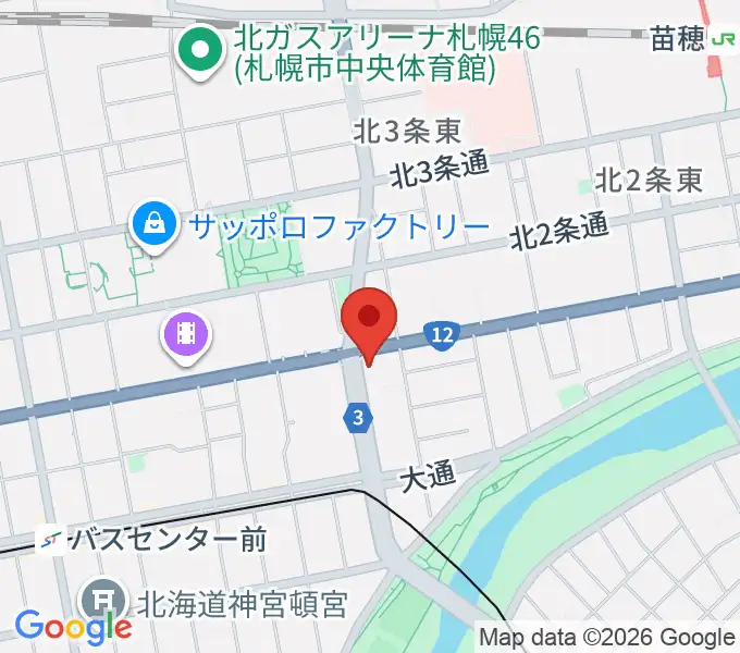アトリエ・ビー・ウィンドの地図