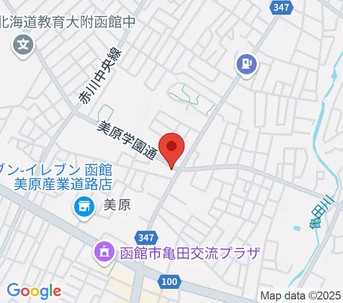 B.FACE MUSICの地図