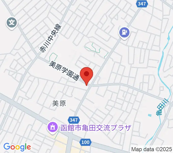 B.FACE MUSICの地図