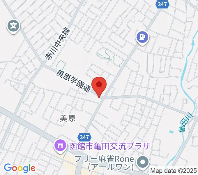 B.FACE MUSICの地図