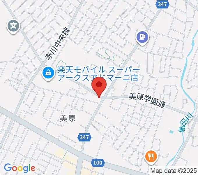 B.FACE MUSICの地図