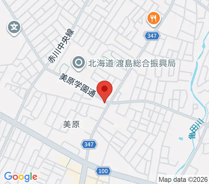 B.FACE MUSICの地図