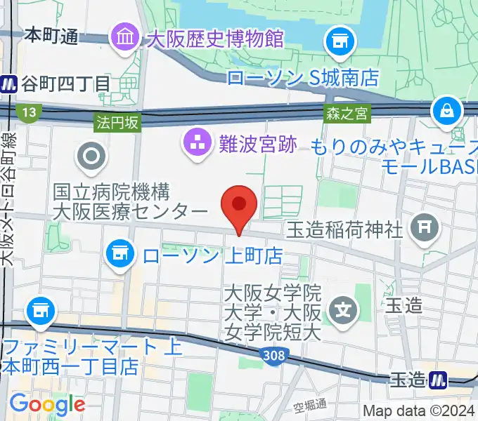 Blue10の地図