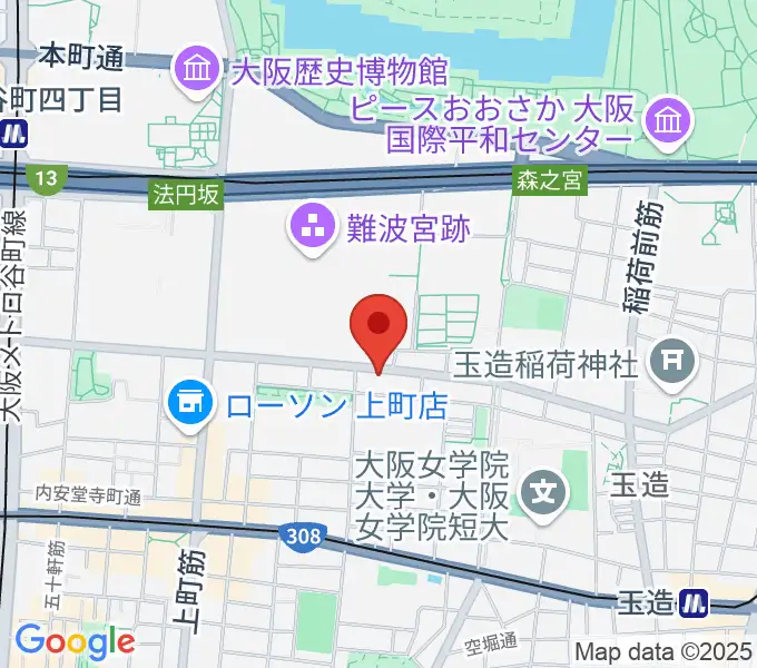 Blue10の地図