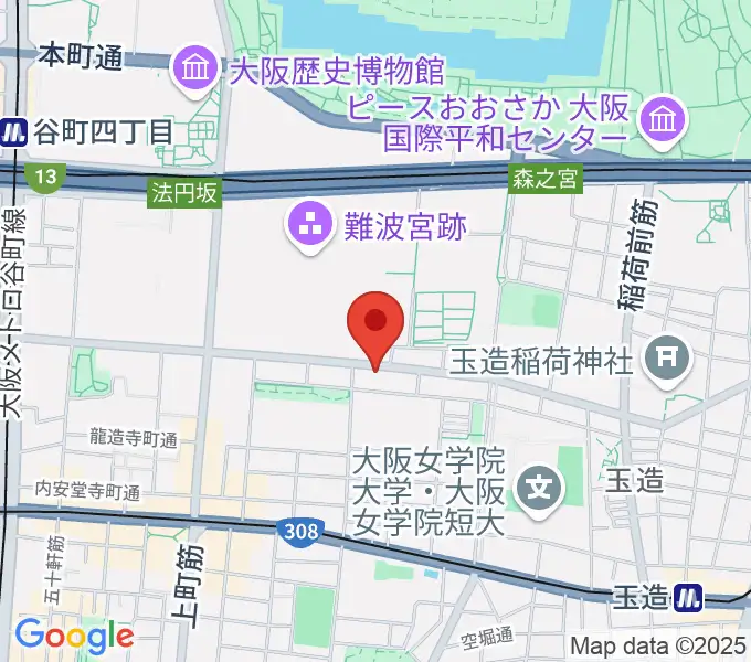 Blue10の地図