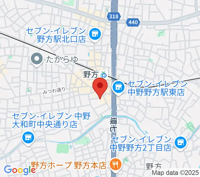 Custom Shop CANOPUSの地図