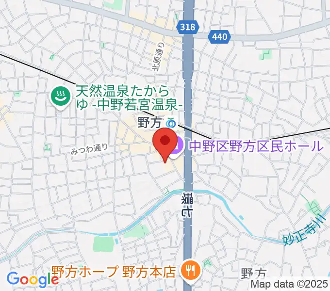 Custom Shop CANOPUSの地図
