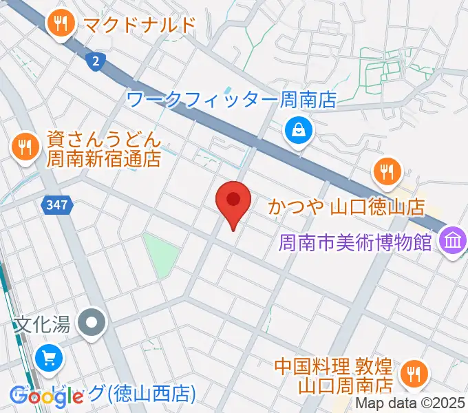 竹勇尺八工房の地図