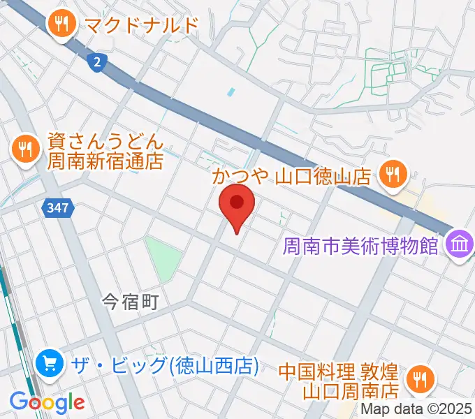 竹勇尺八工房の地図