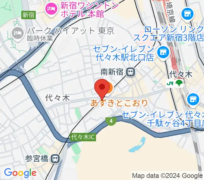 弦楽器工房高崎の地図