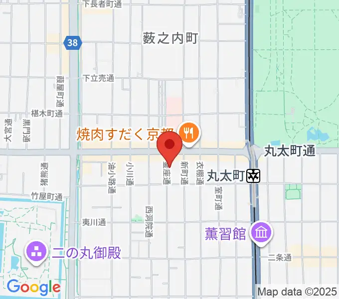 ライトニンの地図