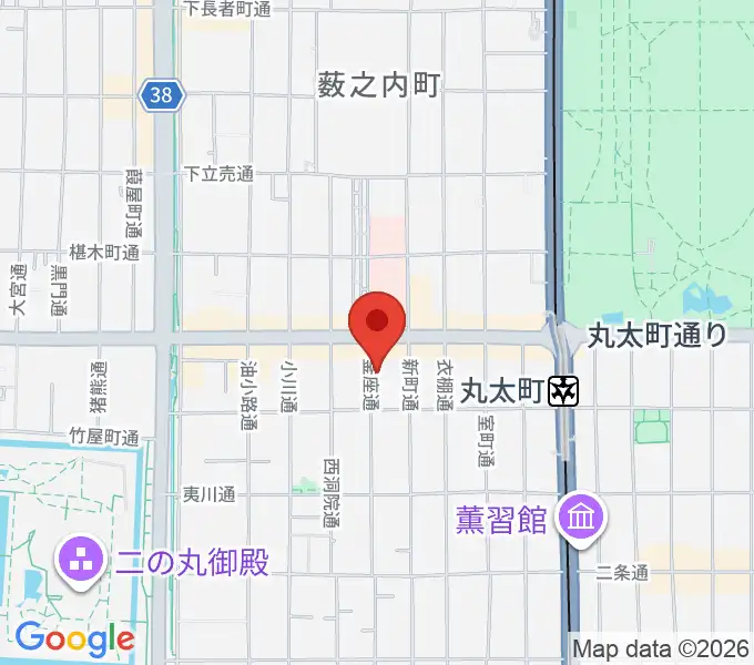 ライトニンの地図